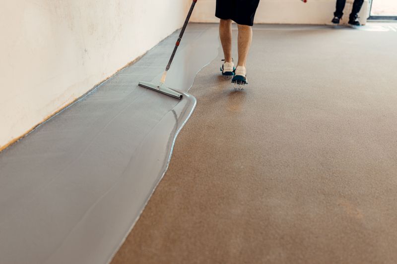 Epoxy Application Process