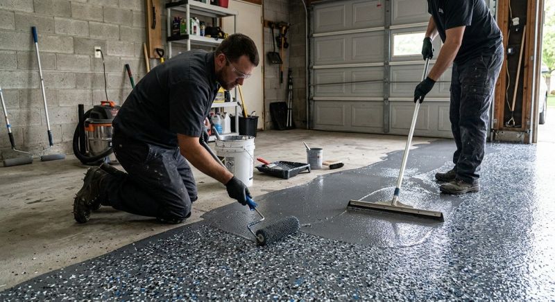 Garage Floor Resurfacing in Raleigh, NC