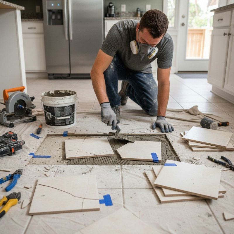 Industrial Floor Repair